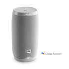JBL Link 10 - White - Voice-activated portable speaker - Hero
