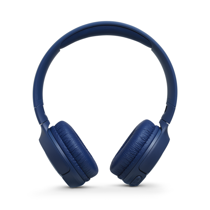 JBL Tune 500BT - Blue - Wireless on-ear headphones - Front image number null
