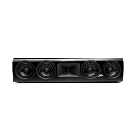 HDI-4500 - Black Gloss - 2 ½-way Quadruple 5.25-inch (130mm) Center Channel Loudspeaker - Hero image number null