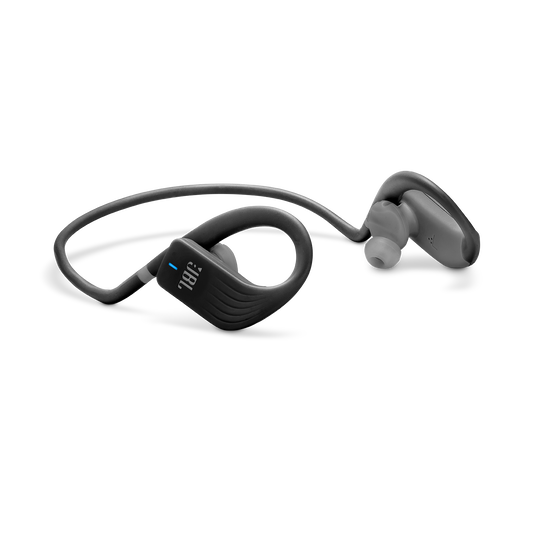 JBL Endurance JUMP - Black - Waterproof Wireless Sport In-Ear Headphones - Detailshot 1 image number null