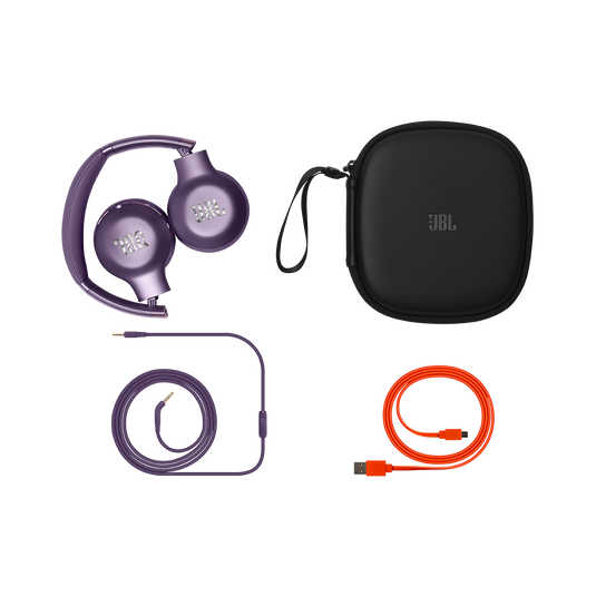 JBL EVEREST™ 310 - Purple - Wireless On-ear headphones - Detailshot 3 image number null