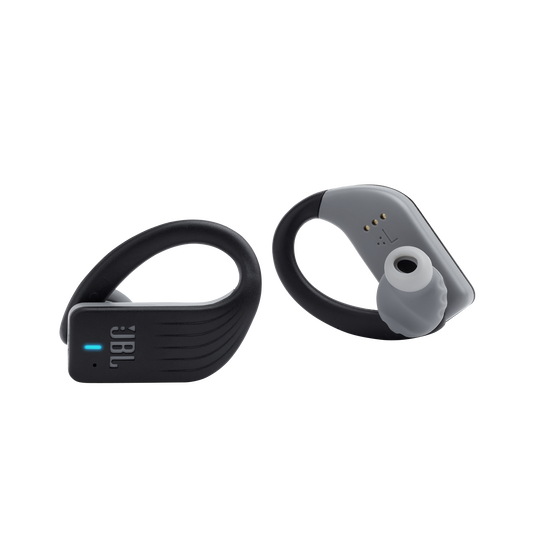 JBL Endurance PEAK - Black - Waterproof True Wireless In-Ear Sport Headphones - Detailshot 1 image number null