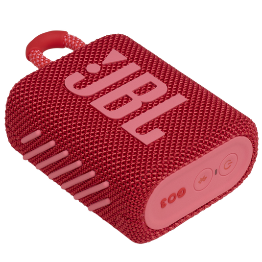 New JBL Go 3 Portable Waterproof and Dustproof Wireless Speaker JBLGO3 RED  GRAY