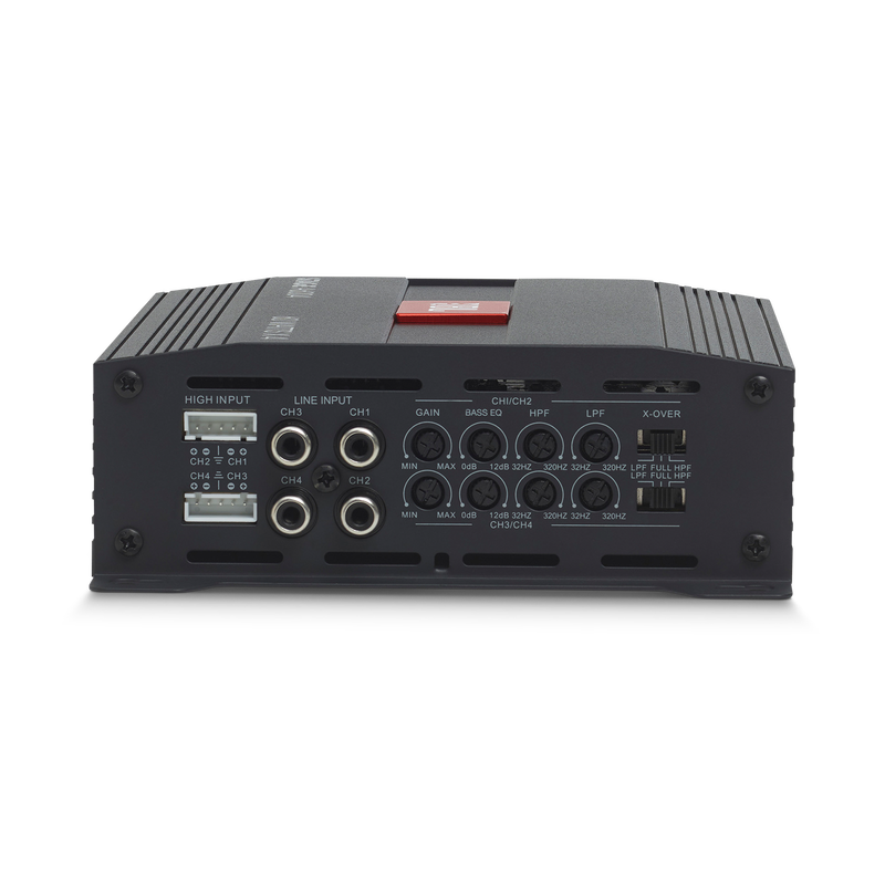 JBL Stage Amplifier A6004 - Black - Class D Car Audio Amplifier - Back image number null
