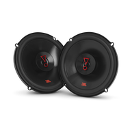 Stage3 627F - Black - 6-1/2" (160mm)  2-Way coaxial  car speaker for factory upgrade without grille - Hero