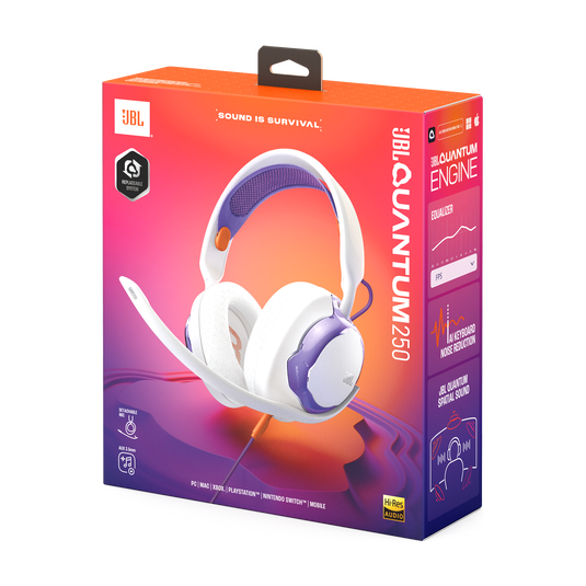 JBL Quantum 250 | Wired multiplatform gaming headset