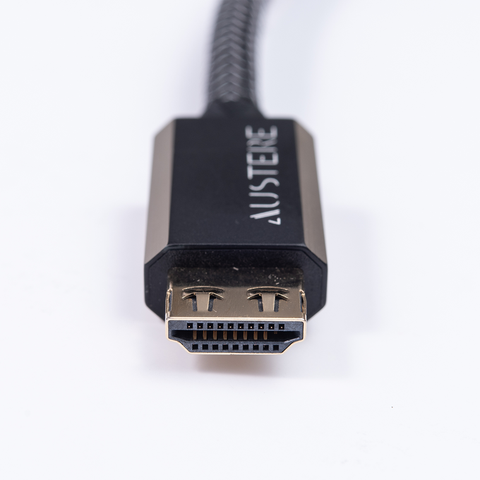 Austere VII Series 8K HDMI Cable 2.5m - Black - Austere VII series 8K HDMI 2.5m cable - Right image number null