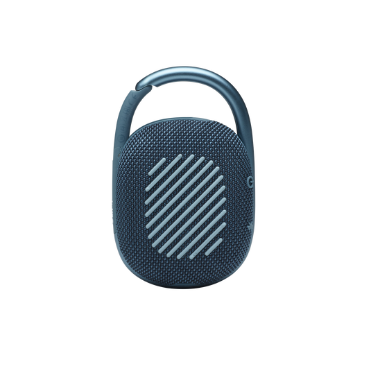 JBL Clip 4 - Blue - Ultra-portable Waterproof Speaker - Back image number null