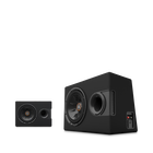 S2-1024SS - Black - 10" (250mm) Slipstream ported enclosure - Hero