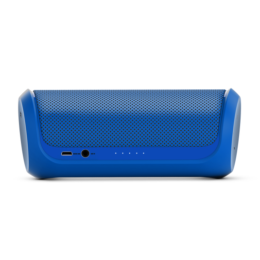 JBL Flip 2 - Blue - Portable wireless speaker with 5-hour battery and speakerphone technology - Back image number null