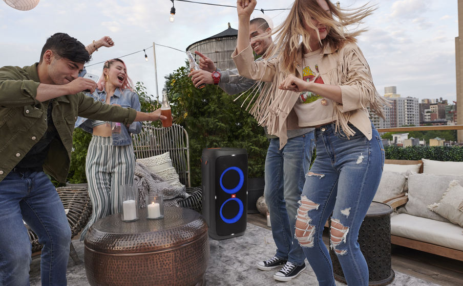 JBL Partybox 310 | Portable party speaker with dazzling lights and powerful JBL Pro Sound