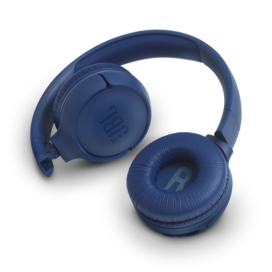 Audífonos JBL Headphone T500 Wired On-ear Azul - polipapel