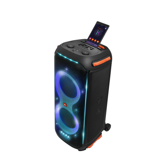 Partybox 710 | Party speaker with RMS powerful sound, built-in lights and splashproof design.