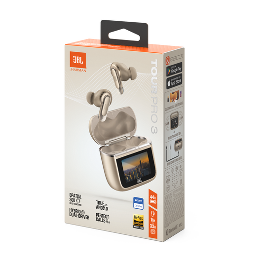JBL Tour Pro True Wireless Noise Cancelling earbuds with Smart