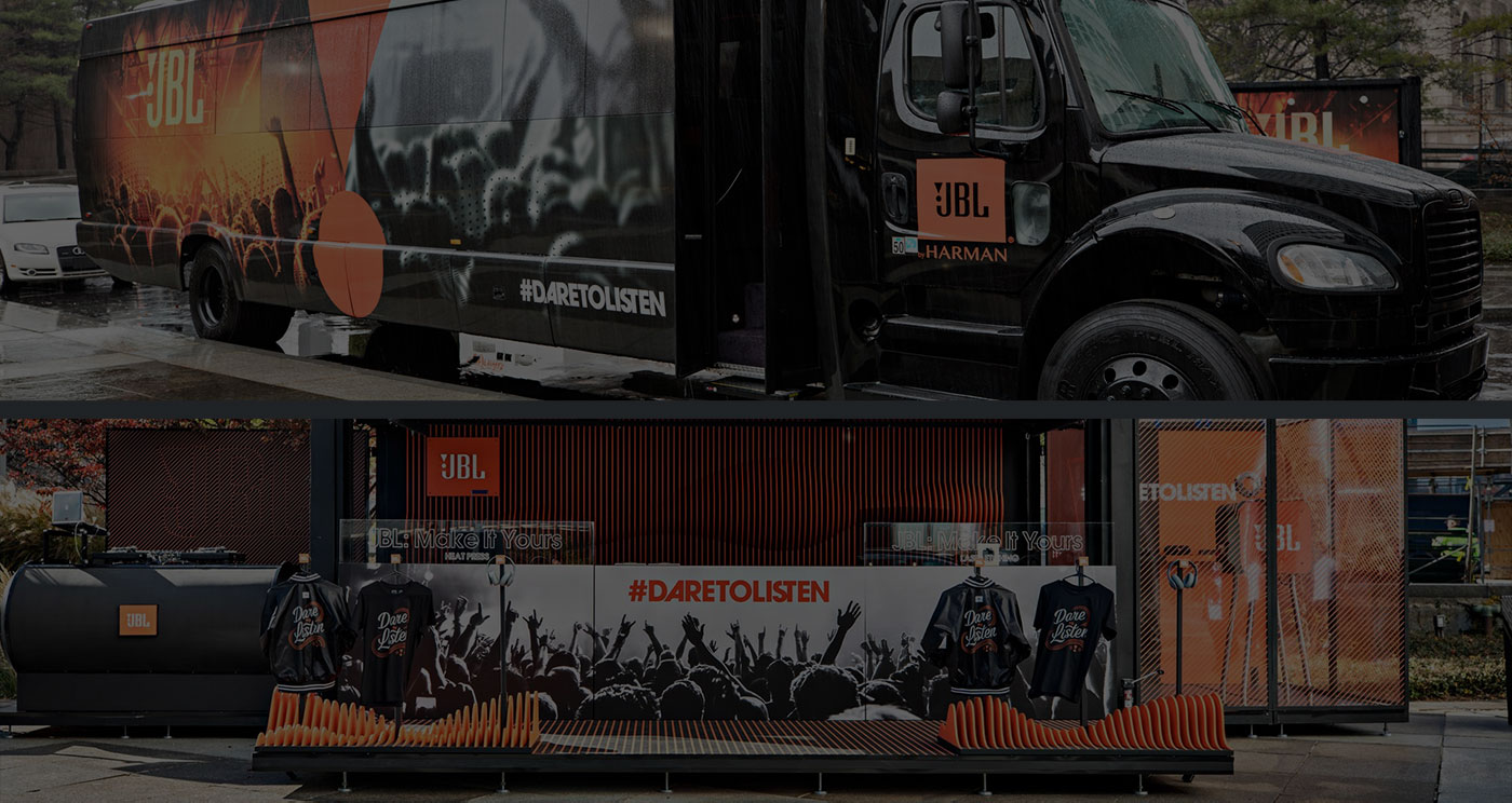 The JBL #DareToListen Experience