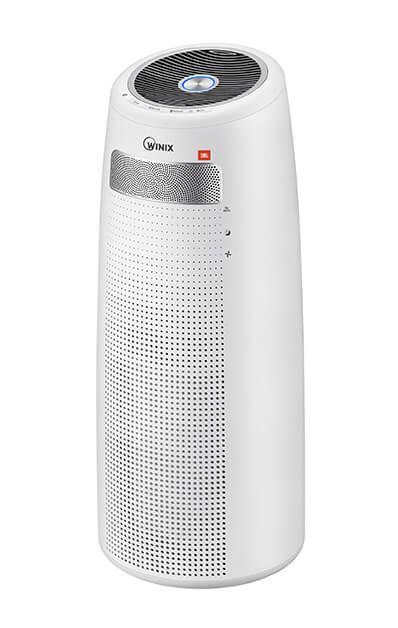 The new Winix Tower Q300S air purifier with JBL Audio