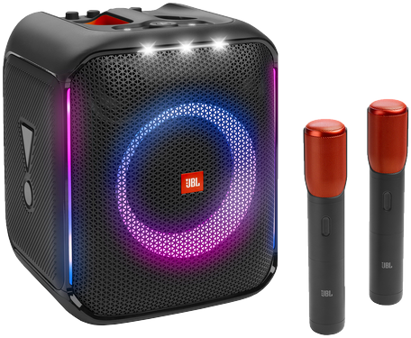 JBL PartyBox On-the-Go Party Tailgate Karaoke Bluetooth  Speaker+LED+Wireless Mic