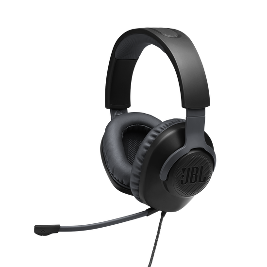 JBL QUANTUM 300 - Casque de jeu se connectant via un câble jack de 3.5 —