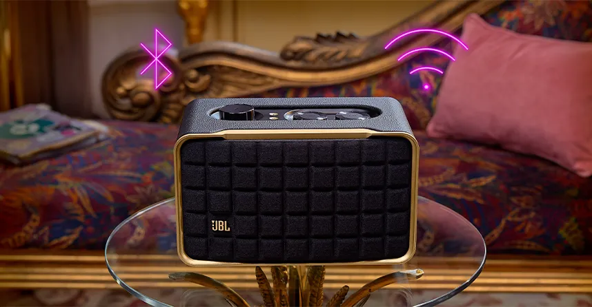 MUSIC STREAMING SERVICES VIA BUILT-IN WI-FI & BLUETOOTH