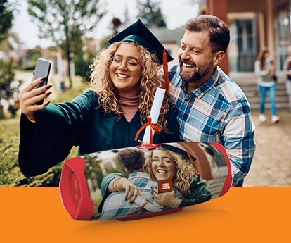 Celebrate Dads and Grads with a Personalized Speaker or Headphone