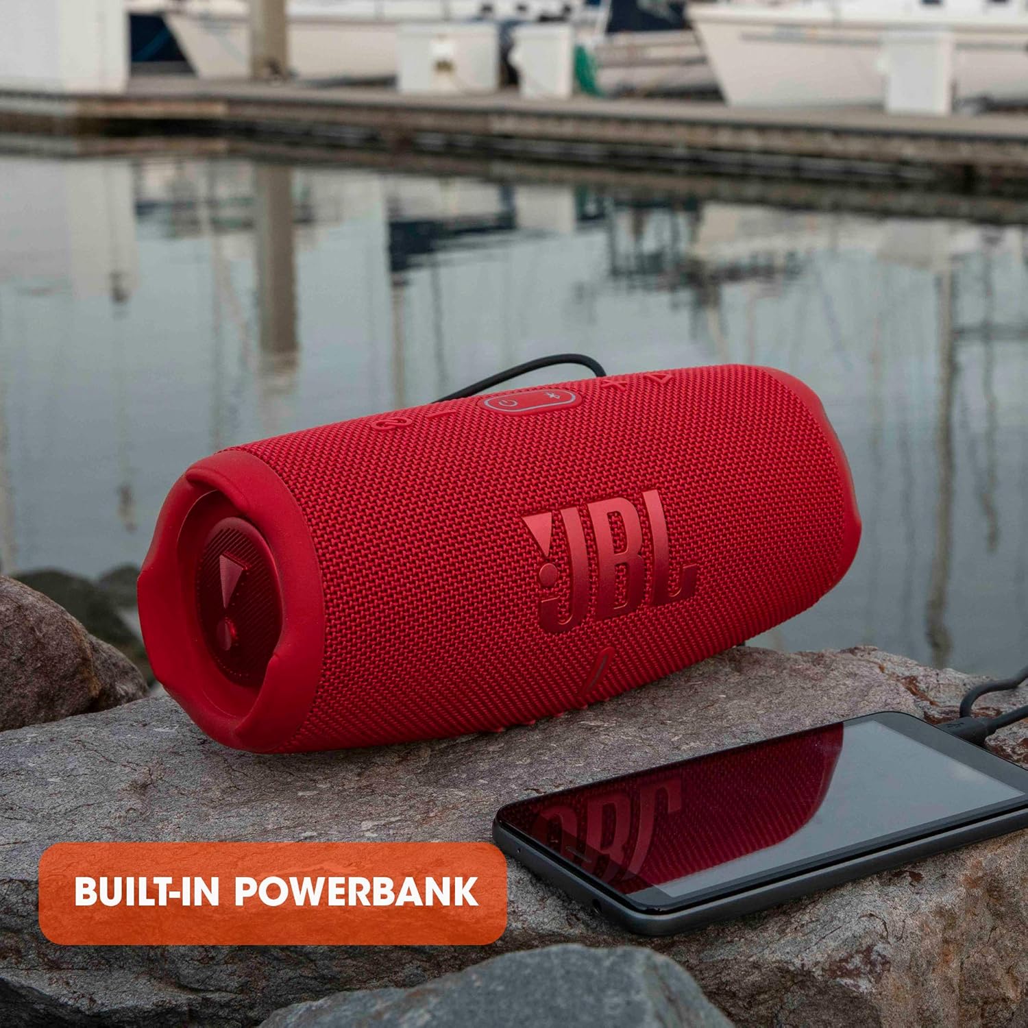 JBL Charge 5 | Portable Waterproof Speaker with Powerbank