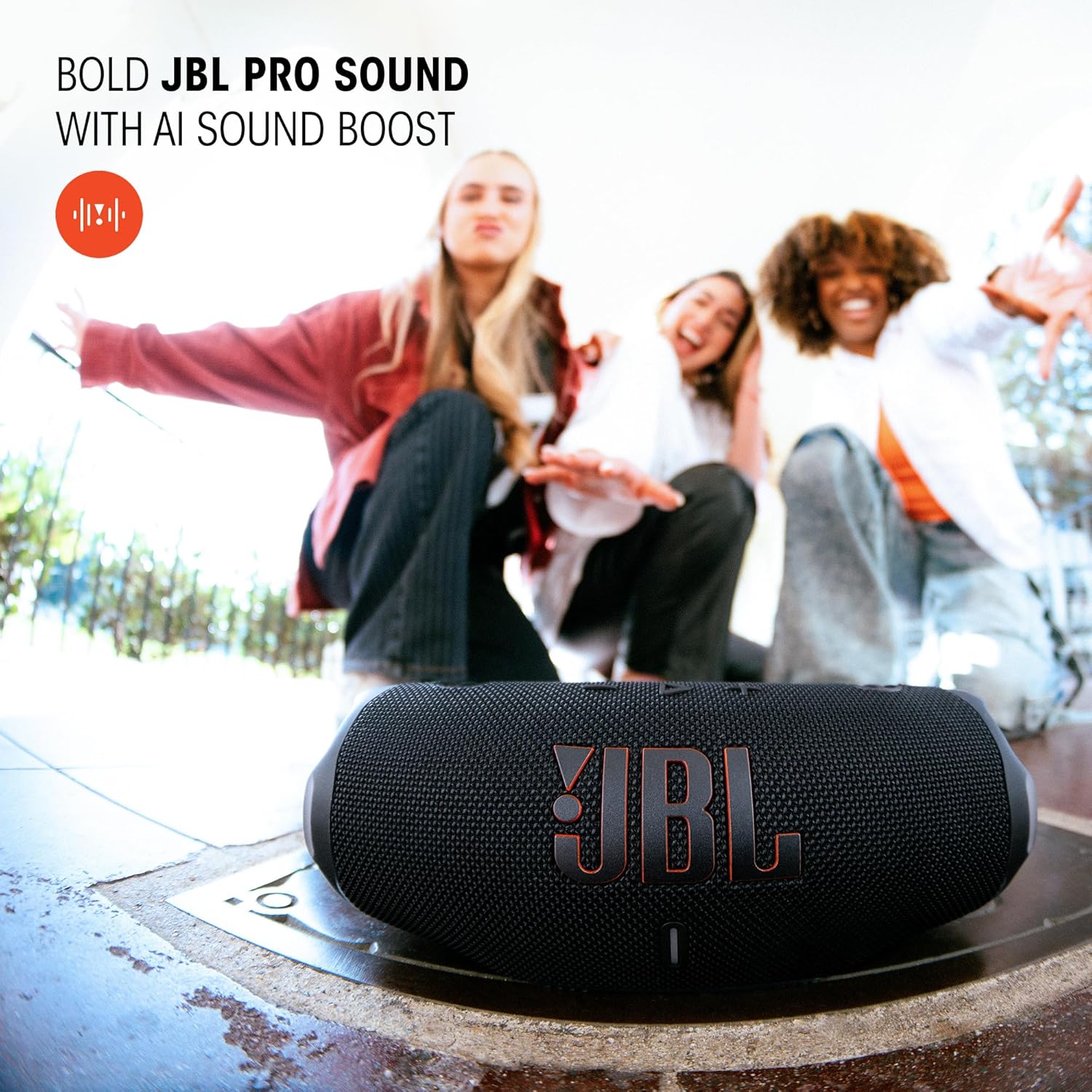 JBL Charge 6 | Portable waterproof and drop-proof Bluetooth speaker