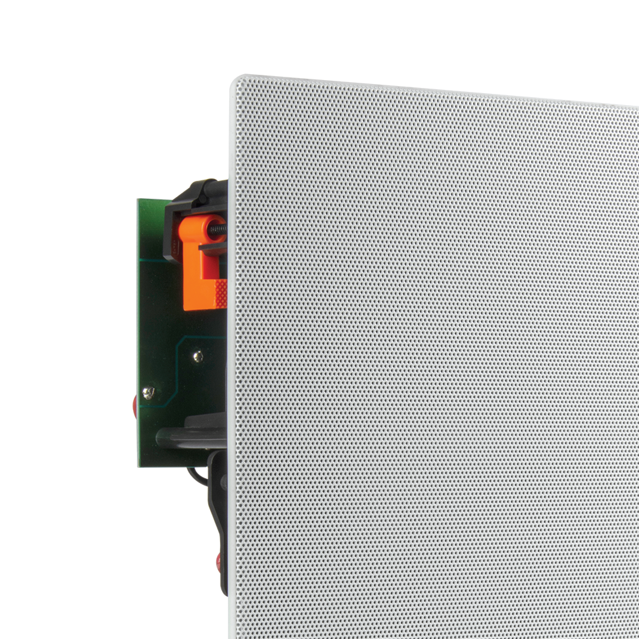 Stage 280CSA Zero bezel metal grille installs flush to wall or ceiling for a clean, inconspicuous appearance - Image