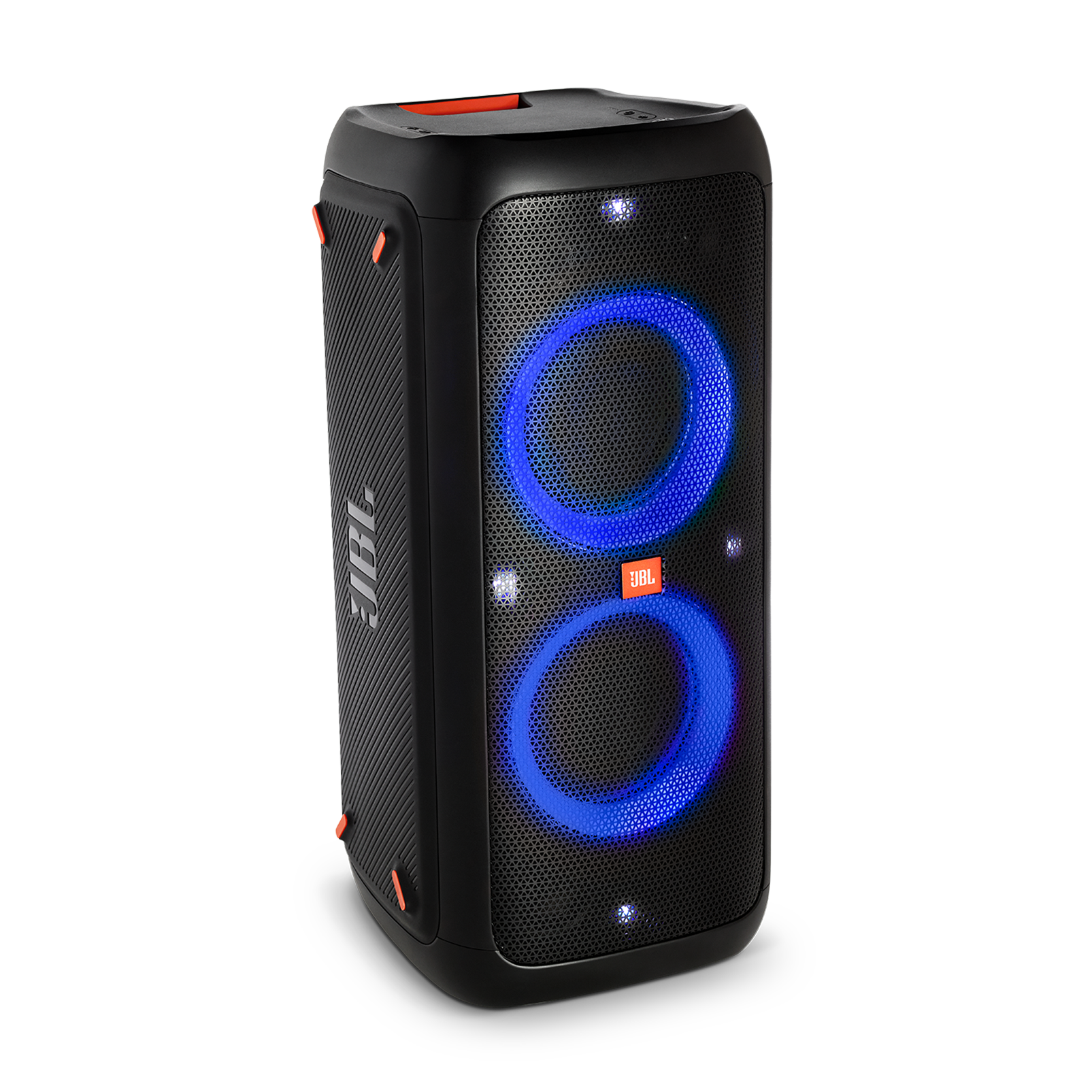 JBL PartyBox 300 - Black - Battery-powered portable Bluetooth party speaker with light effects - Hero