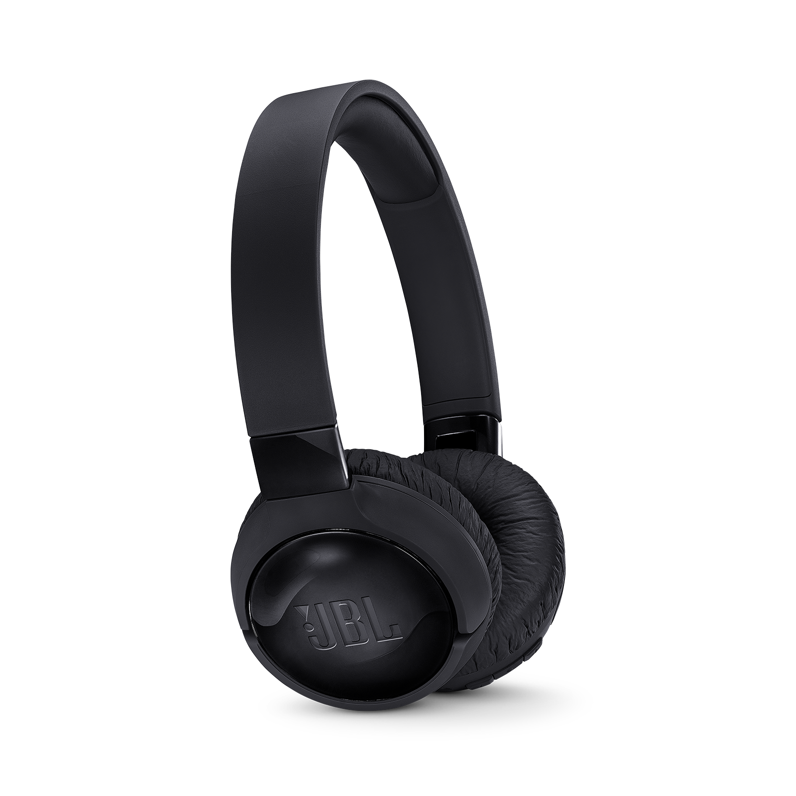 JBL Tune 600BTNC active noise-cancelling headphones.