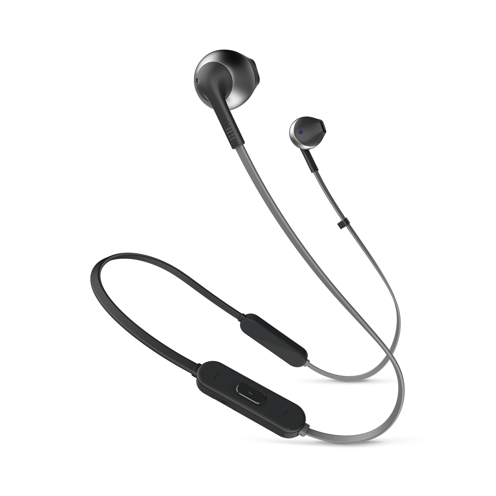 black beat wireless neckband earphones with mic