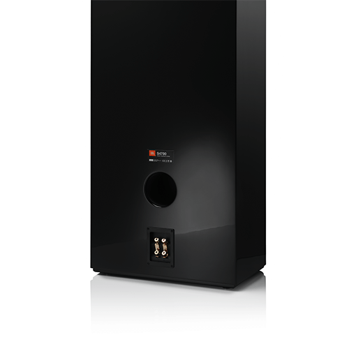 JBL S4700 Separate low-frequency and high-frequency rear-input terminals. - Image