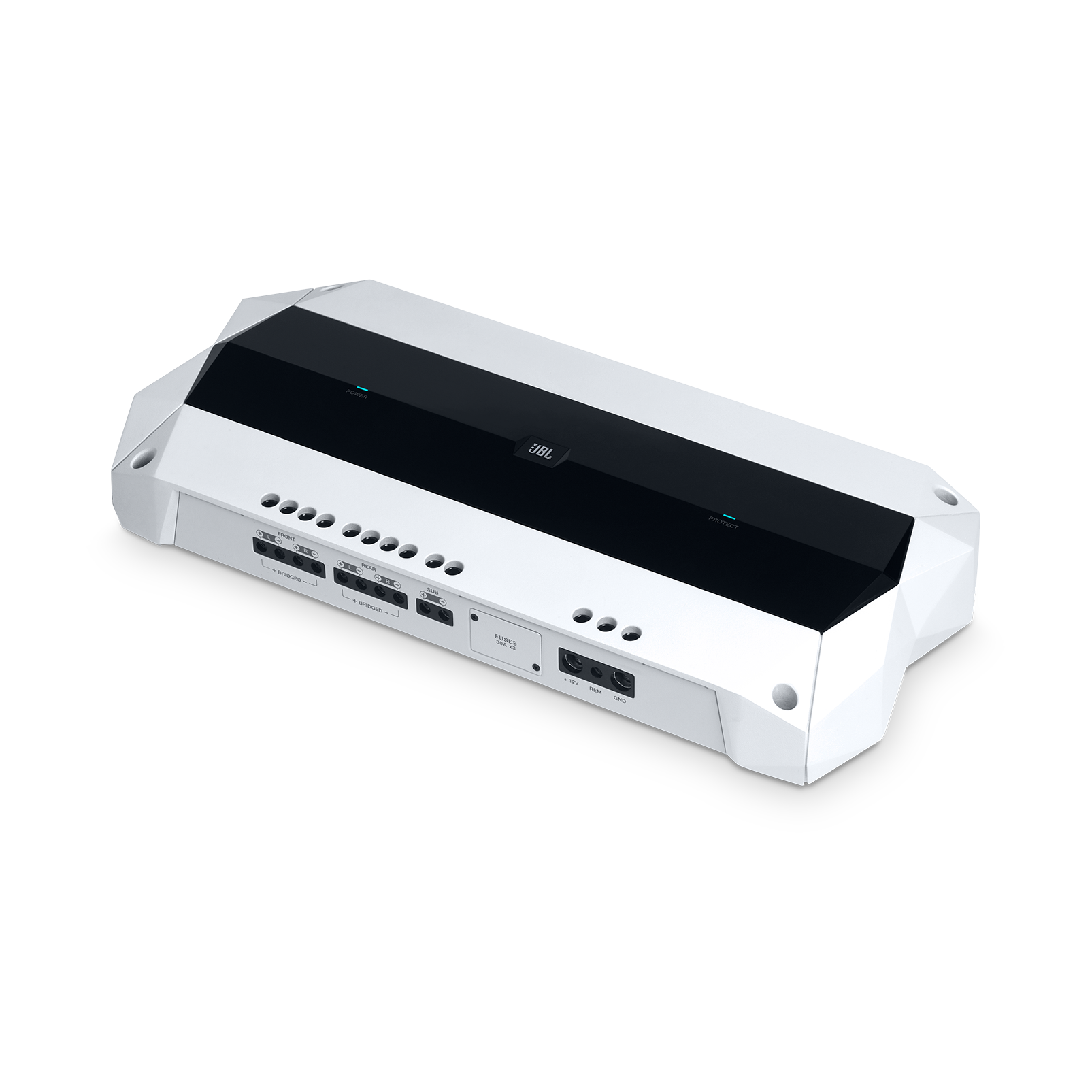 JBL Marine MA4505 - White Matte - Multi-element high-performance, 5-channel amplifier - Hero