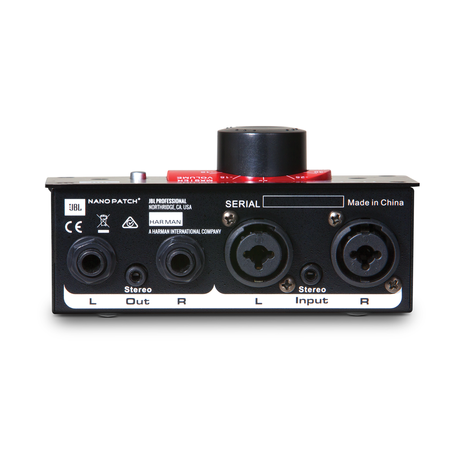 JBL Nano Patch+ Compact 2 Channel Passive Volume Controller