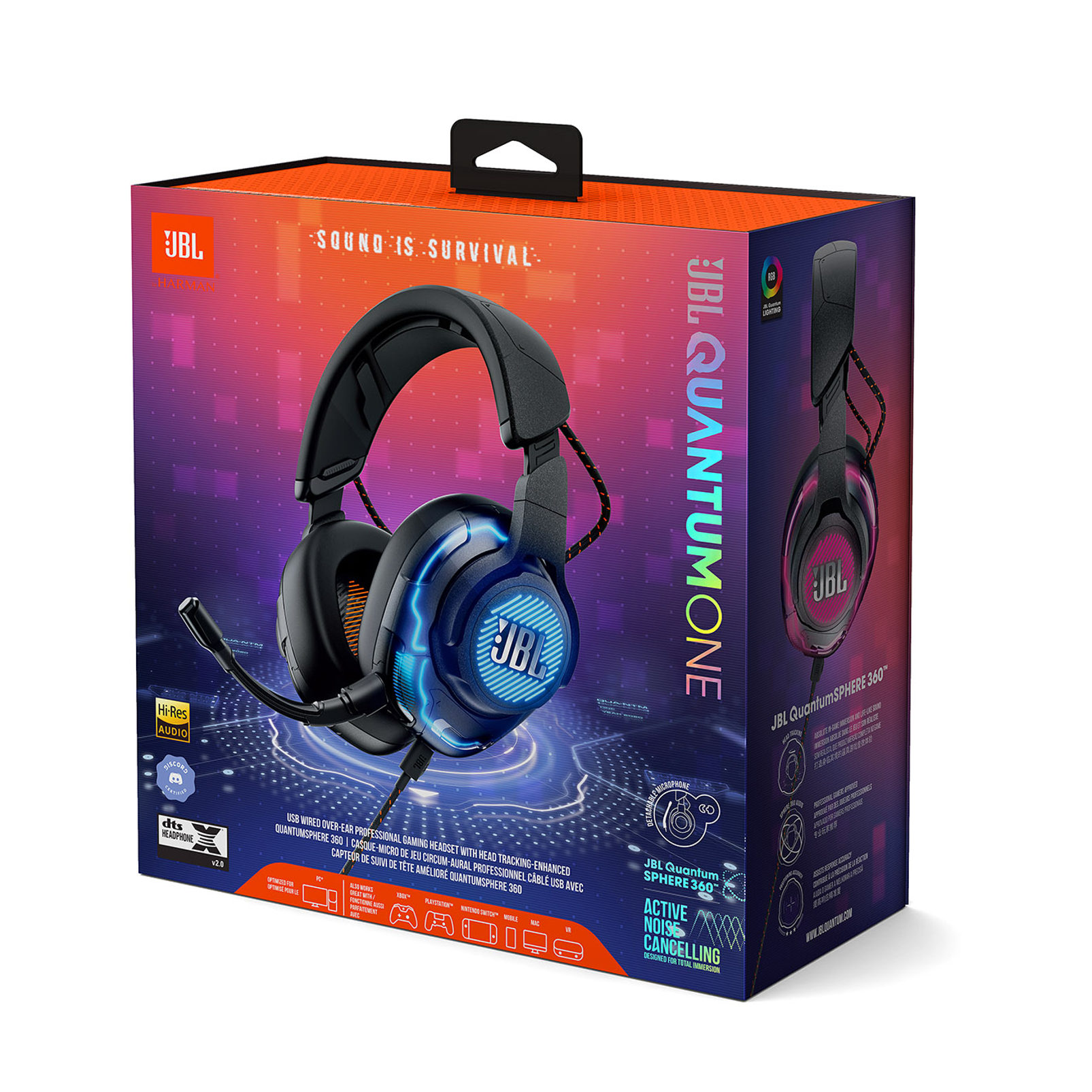 JBL Quantum ONE | Professional USB Gaming Headset