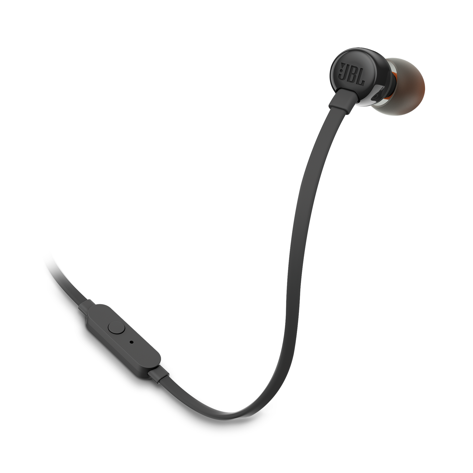 JBL TUNE 110 - Black - In-ear headphones - Hero