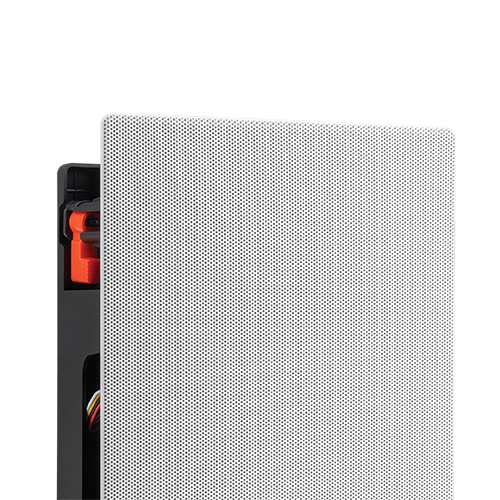 Studio 8IW Zero bezel metal grille installs flush to wall or ceiling for a clean, inconspicuous appearance - Image