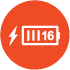 16-hour Speed Charge battery