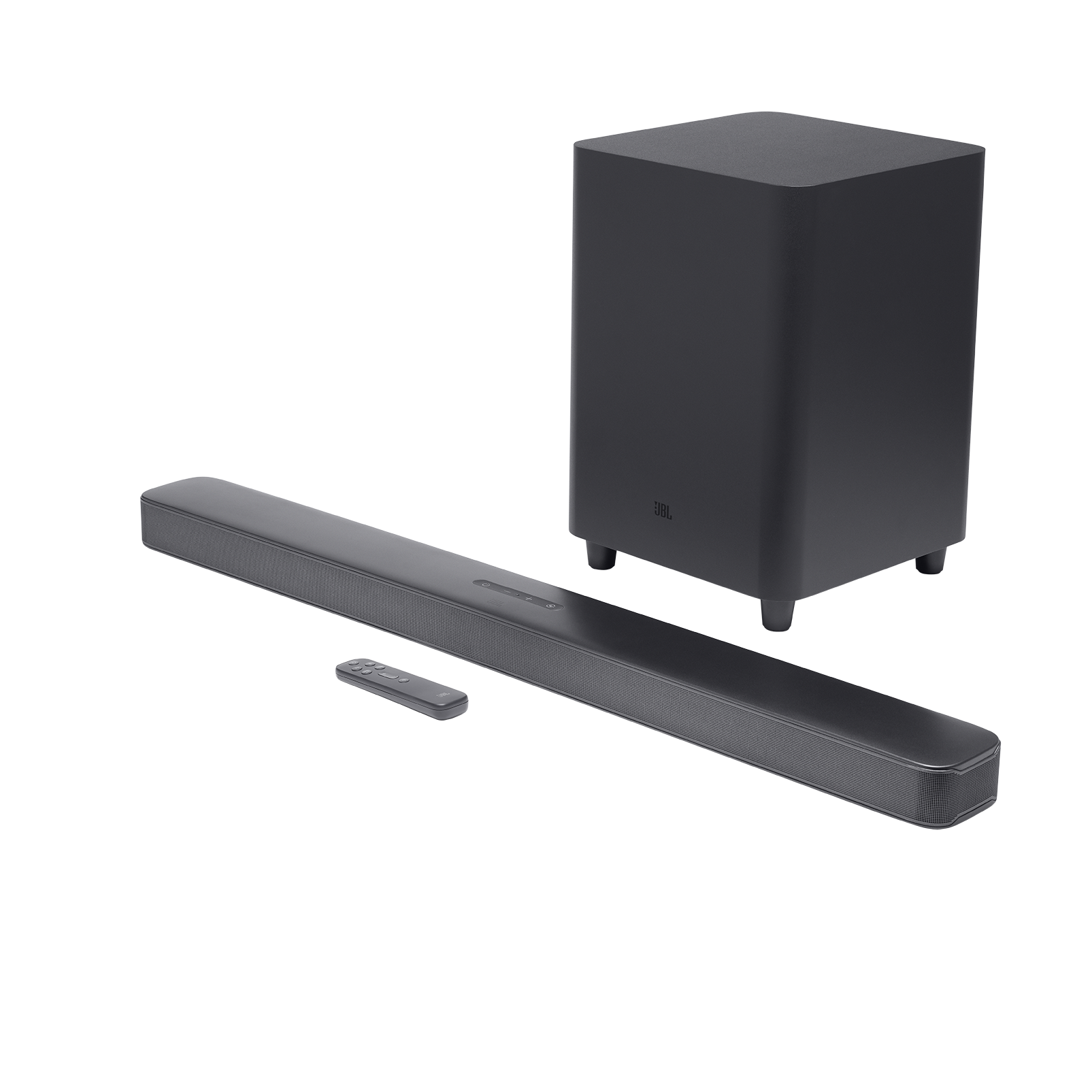 JBL Bar 5.1 Surround - Black - 5.1 channel soundbar with MultiBeam™ Sound Technology - Hero