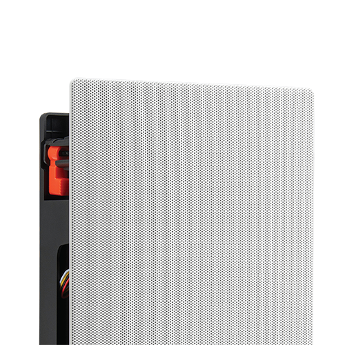 Studio 8IW Zero bezel metal grille installs flush to wall or ceiling for a clean, inconspicuous appearance - Image