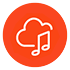 Icon JBL Music Streaming Services - JBL Authentics 300