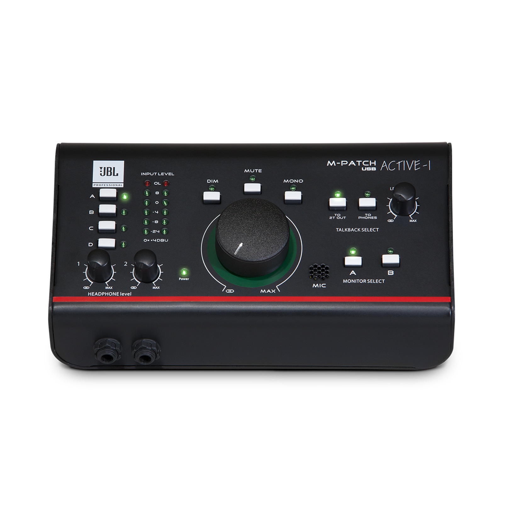 JBL MPatch Active1 Precision Monitor Control Plus Studio Talkback