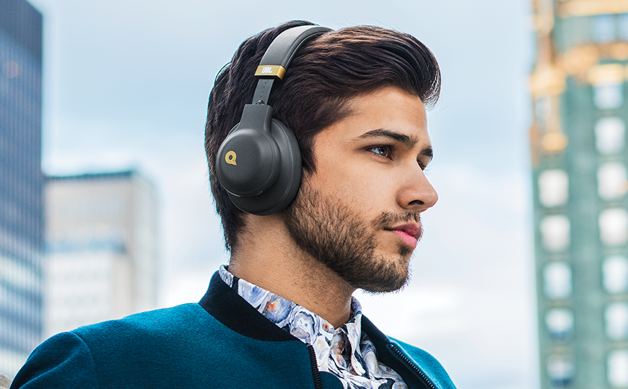 JBL E55BT Quincy Edition | Wireless over-ear headphones with Quincy's  signature sound.