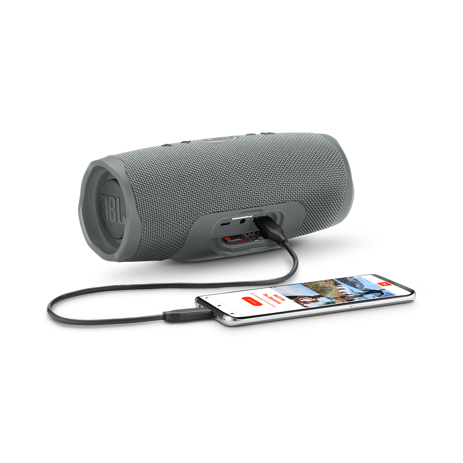 grey jbl charge 4