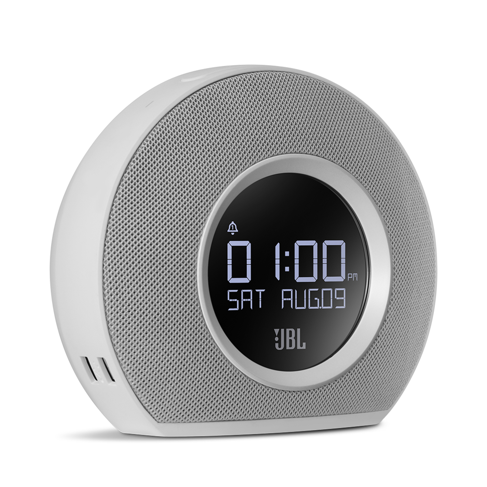 JBL Horizon Bluetooth clock radio with USB charging and ambient light