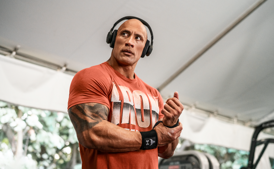 dwayne johnson bluetooth headphones