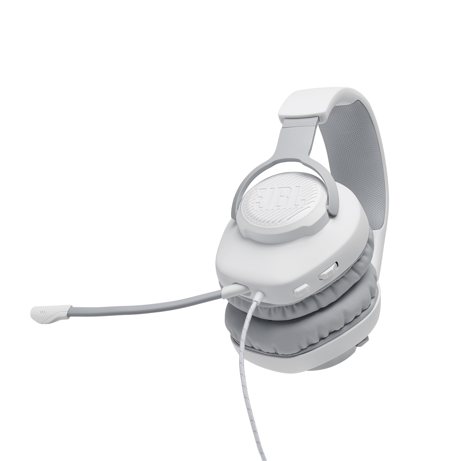 JBL Quantum 100 Wired overear gaming headset with a detachable mic