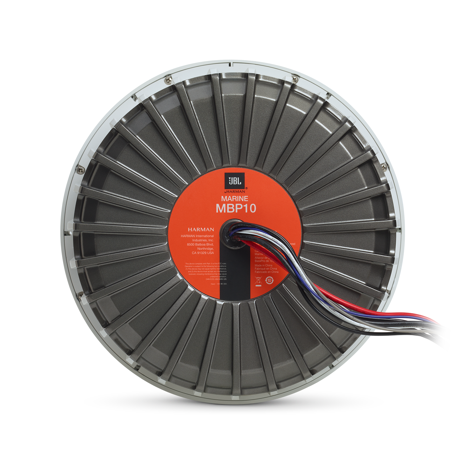 JBL Marine BassPro 10inch Powered Subwoofer MBP10—10" (250mm) Marine Audio 250W Powered