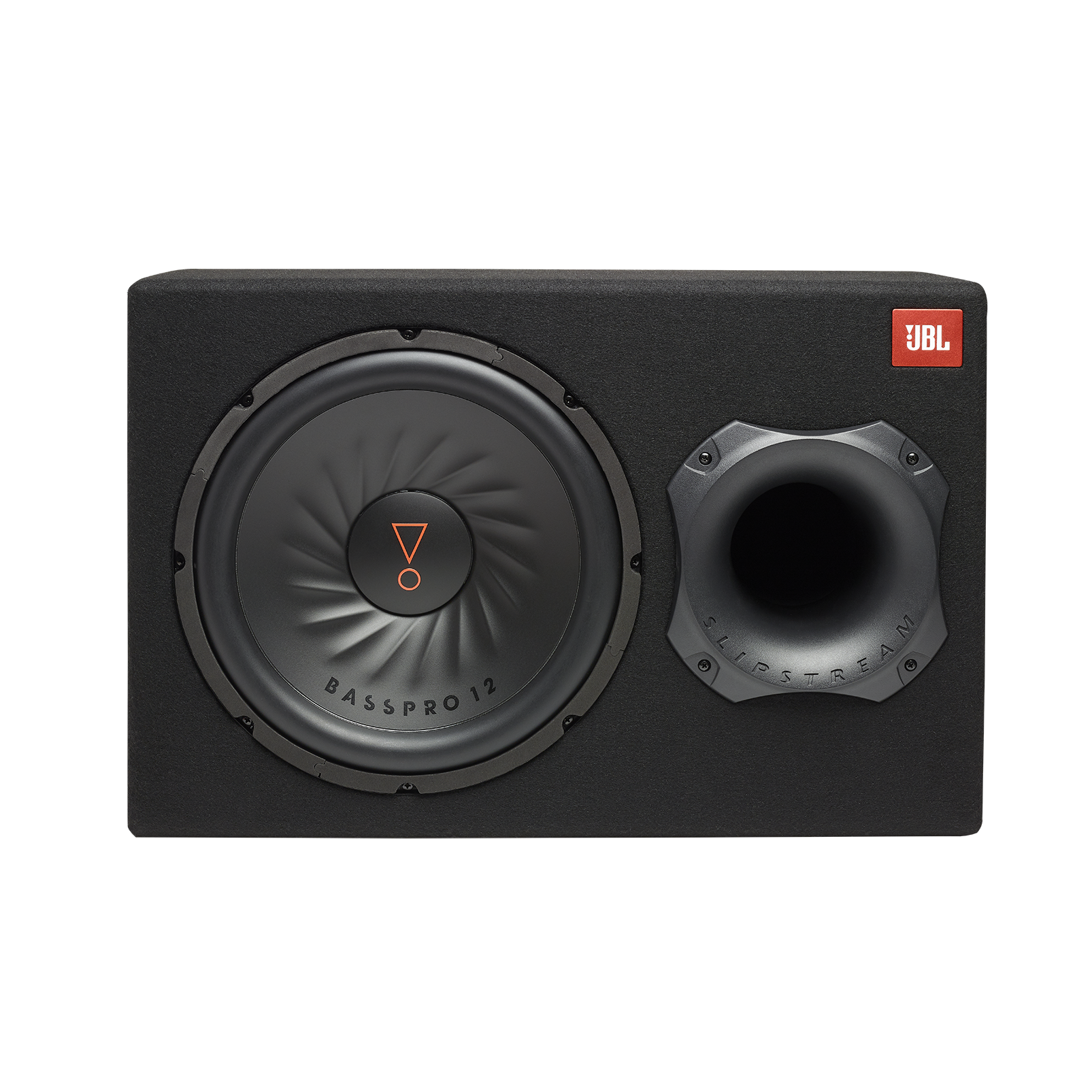 black 300mm JBL GT-BassPro12 12-Inch Car Audio Powered Subwoofer System