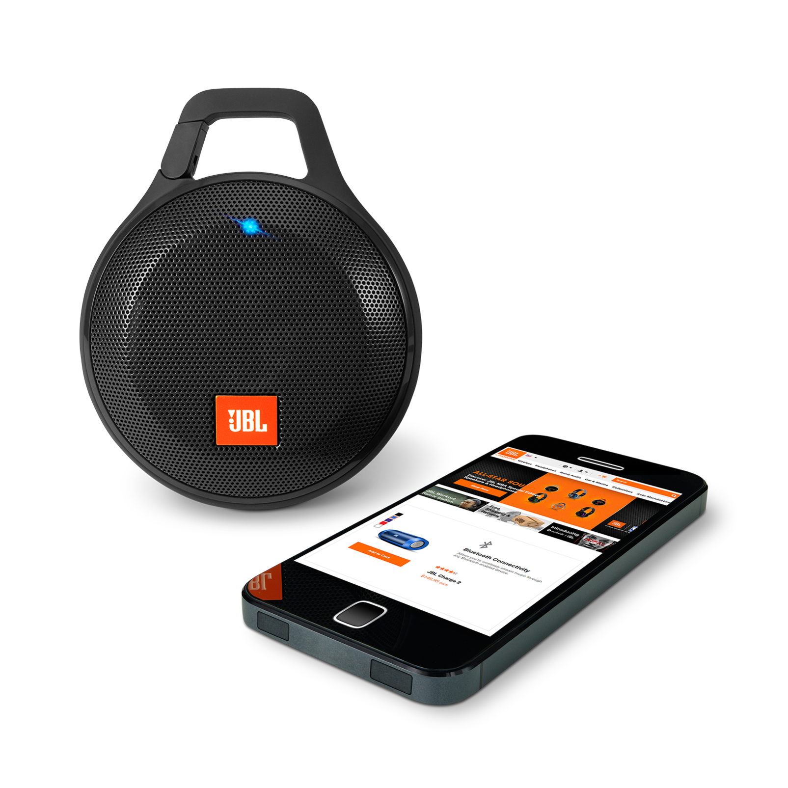 JBL Clip+|Rugged, Splashproof Bluetooth Speaker
